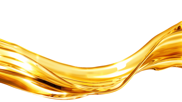 oil droplet splash isolated on transparent backdrop png